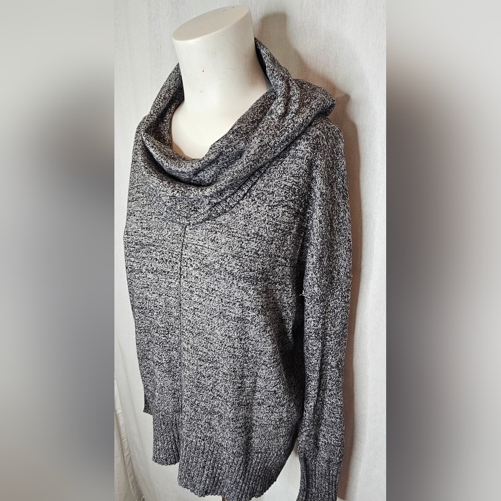 Ralsey‎ Heather Gray Cowl Neck Knit Soft Oversived Sweater Size M